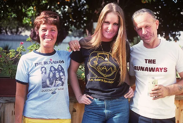 Her wild ride into rock was side by side with her parents supporting her.