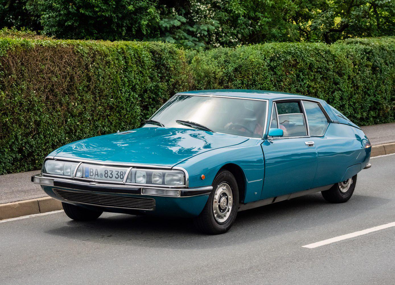 A Citroën SM that was part spaceship, part car.