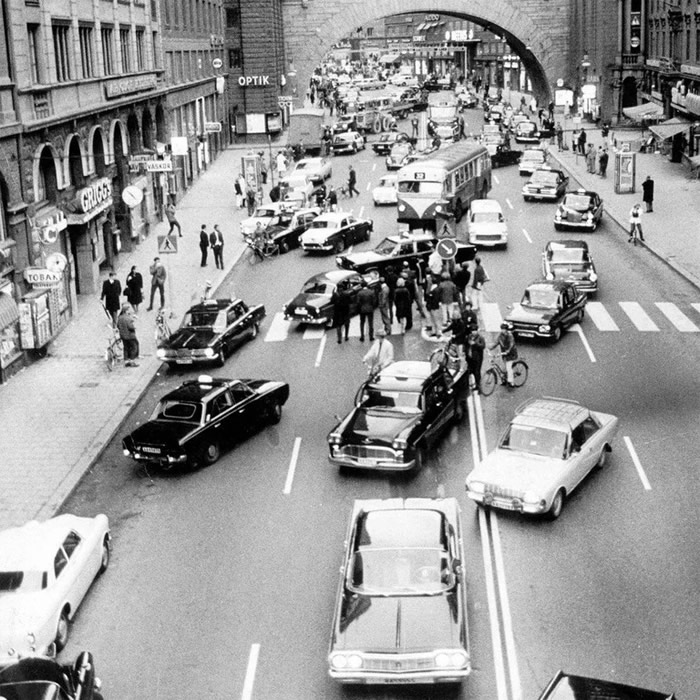 Sweden’s Traffic Switch