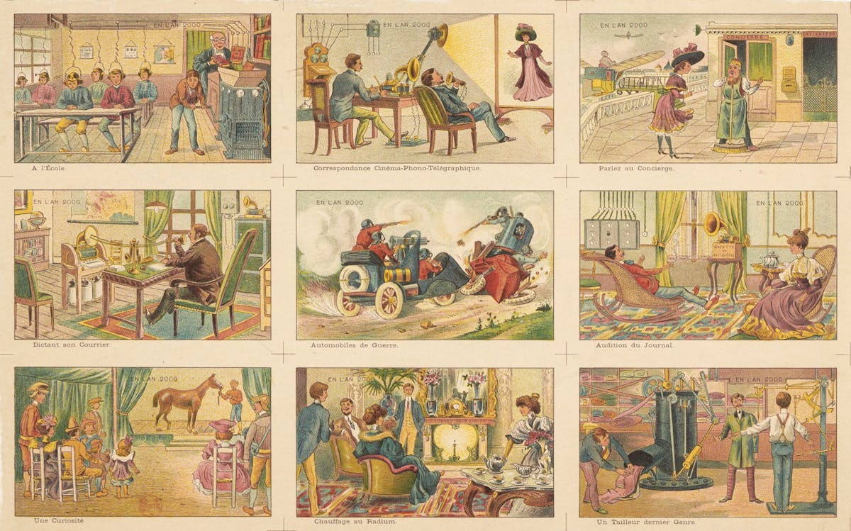 The World’s Fair art from 1900