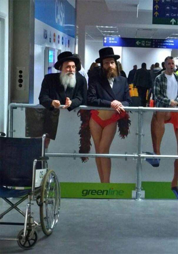 Holy Legs, Rabbi!