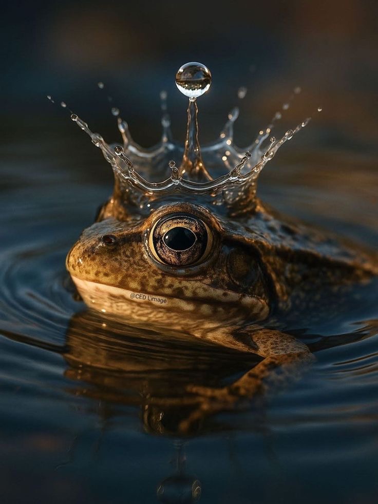 A Drop, A Toad, A Cosmic Collision.