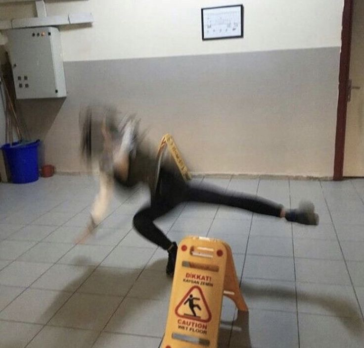 Wet Floor Signs Are NOT Suggestions