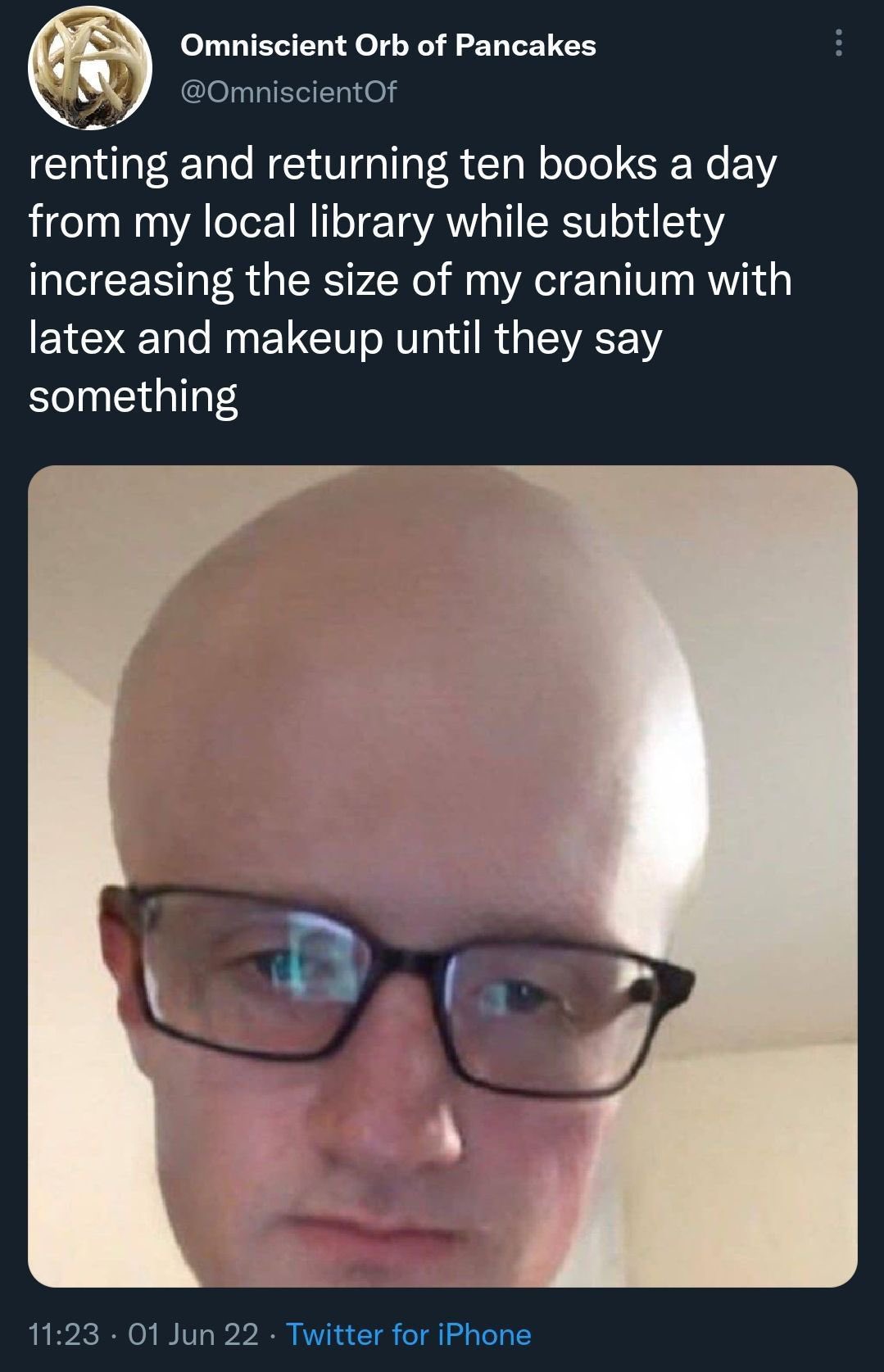 Evolving into Megamind one book at a time.