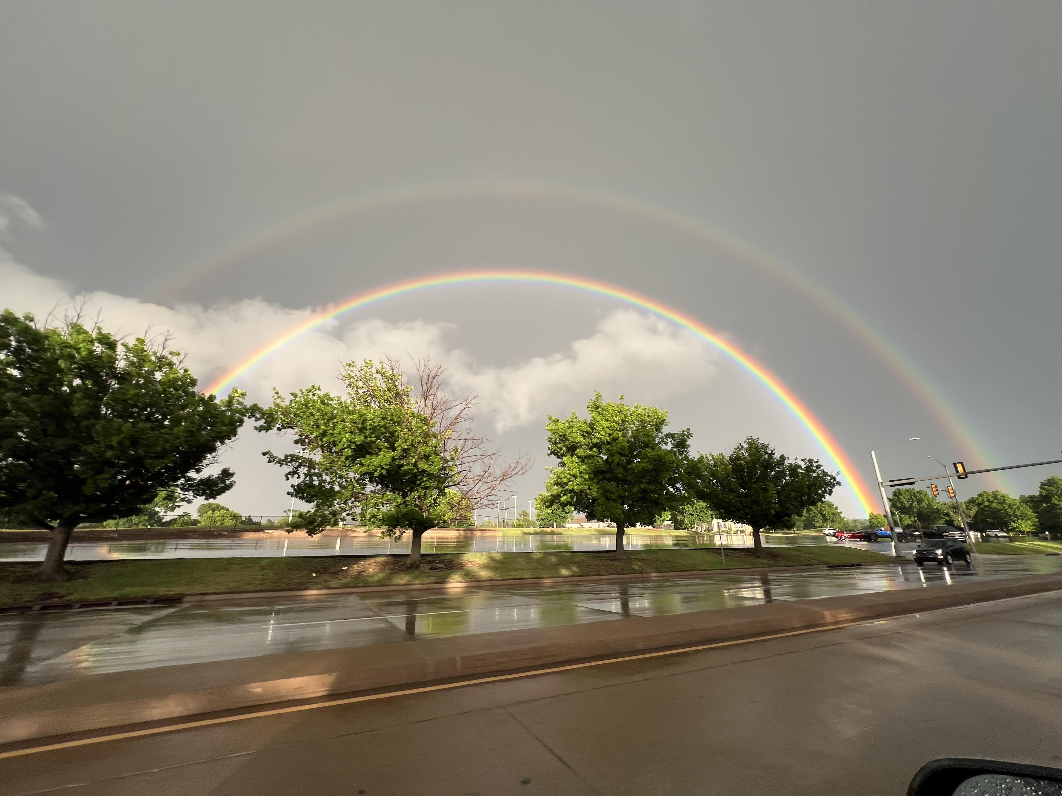 Double rainbow all the way.
