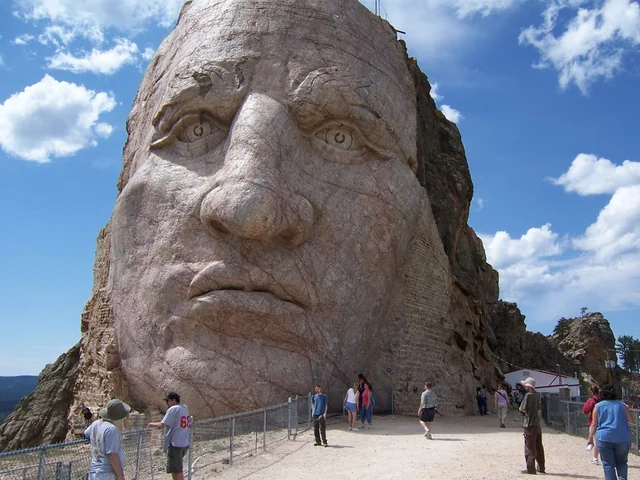 Mount Rushmore's neighbor.