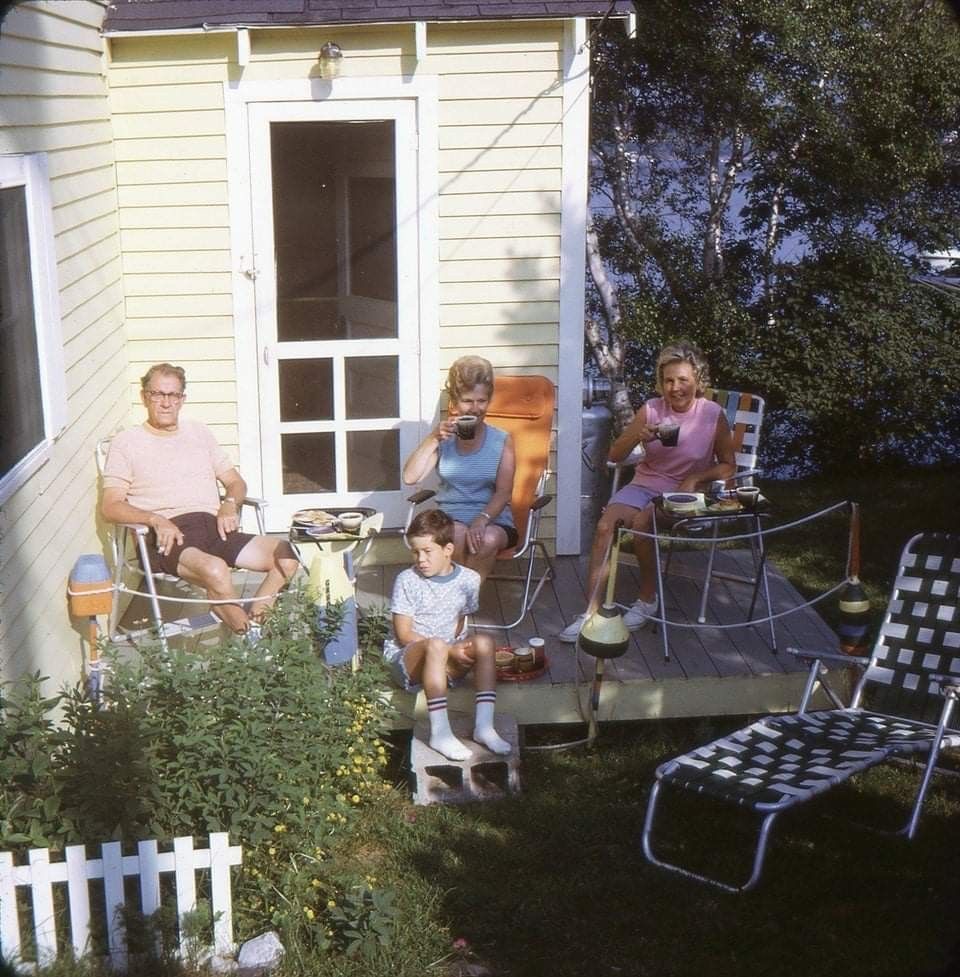 Porch Sittin’ Was a Family Sport
