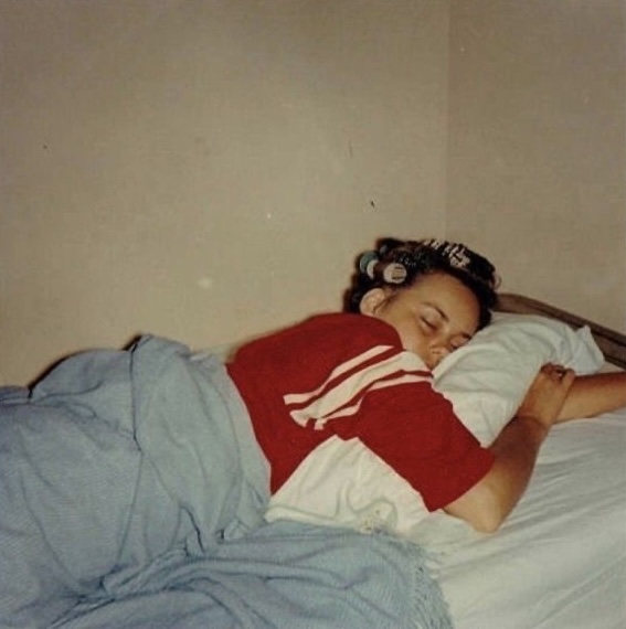 Beauty Sleep Came With Rollers In