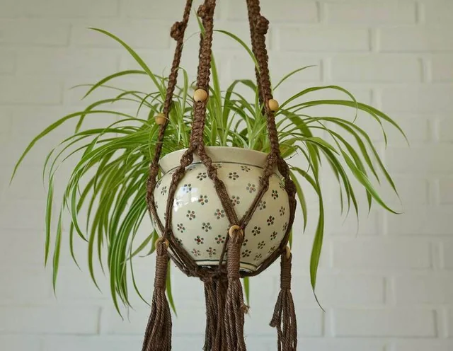 Handmade macramé