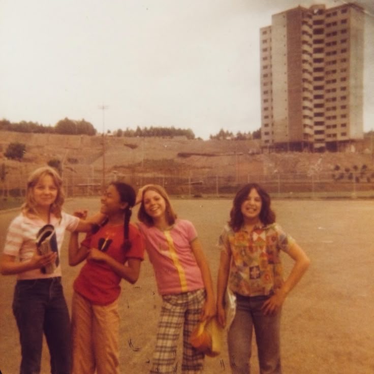 Teen Girls Hanging Out Outside