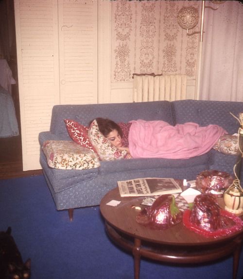 Girl Sleeping Peacefully, No Screens