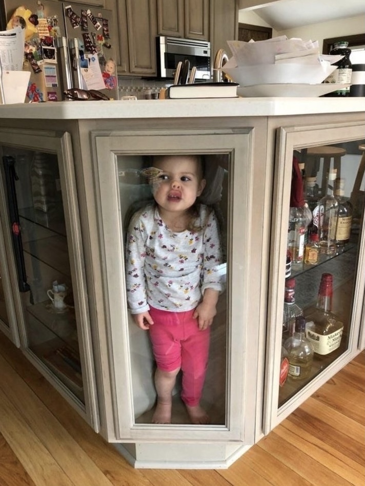 Trapped in the Snack Cabinet
