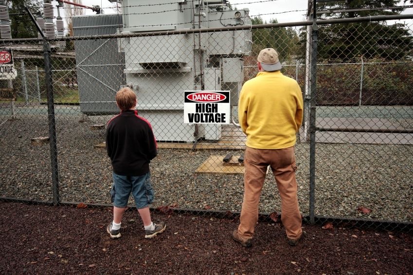 High Voltage Pee Break