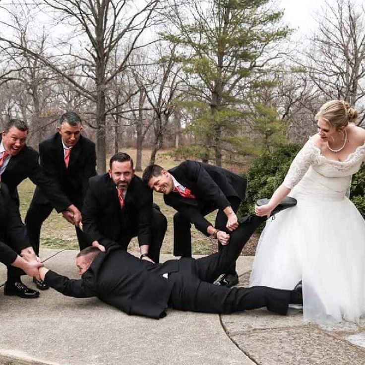 Down Goes the Groom!
