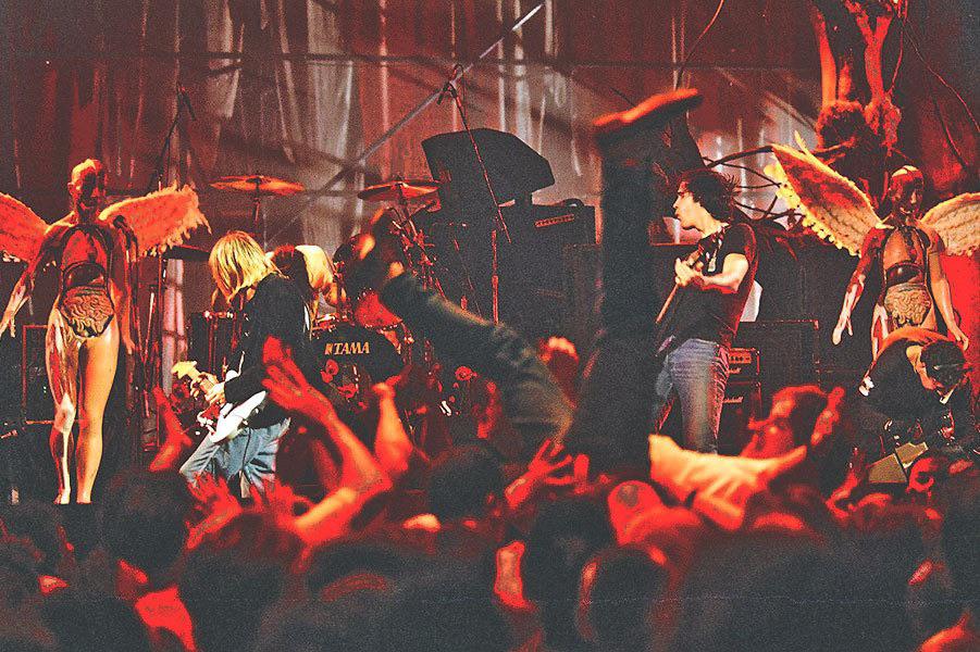 Nirvana shows were as unpredictable as them.