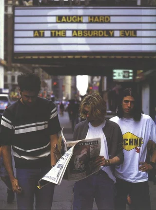 Waiting to get in was also as fun as the show.