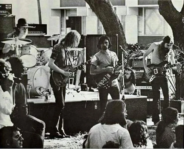 Outdoor gig, soul and pure Allman Brothers electricity.