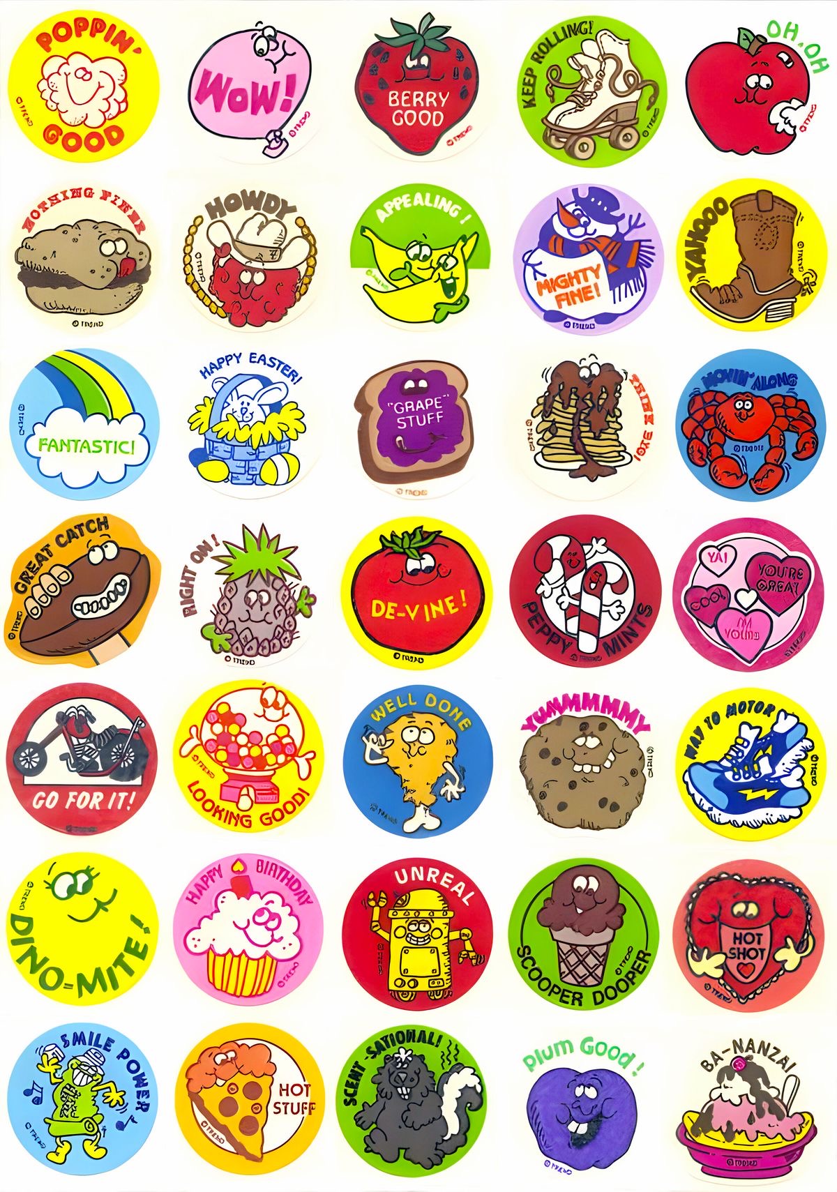 Scratch ’n Sniff Stickers