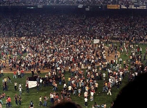 Game Canceled, Stadium Emptied