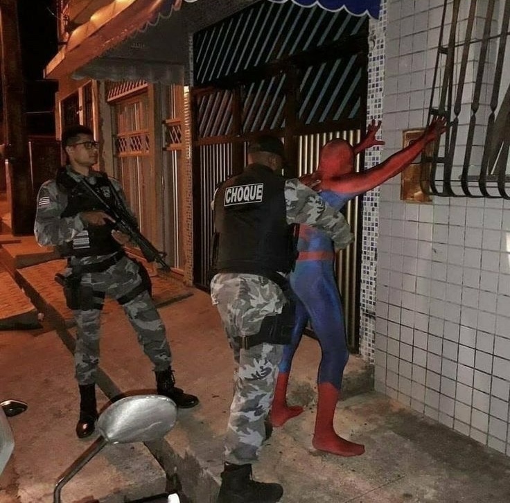 Spidey’s Not So Amazing Arrest