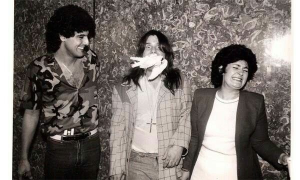 Ozzy Osbourne bit the head off a dove at a CBS Records meeting.