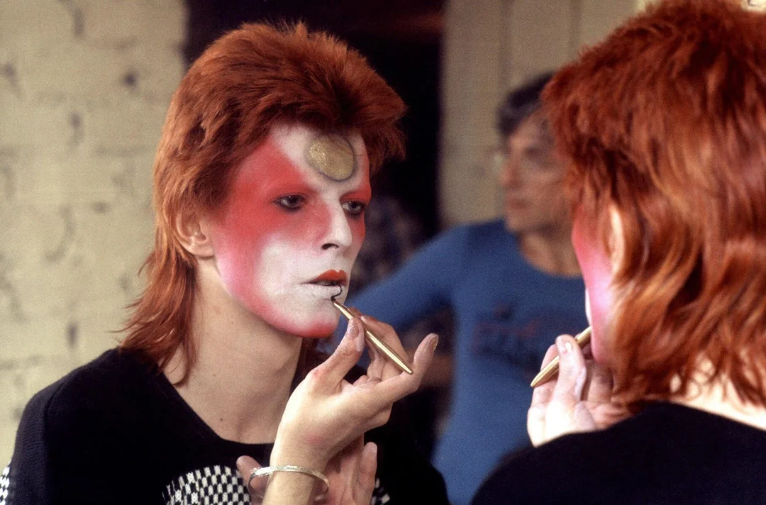 David Bowie’s Ziggy Stardust persona at its peak and glam rock dominates the scene.