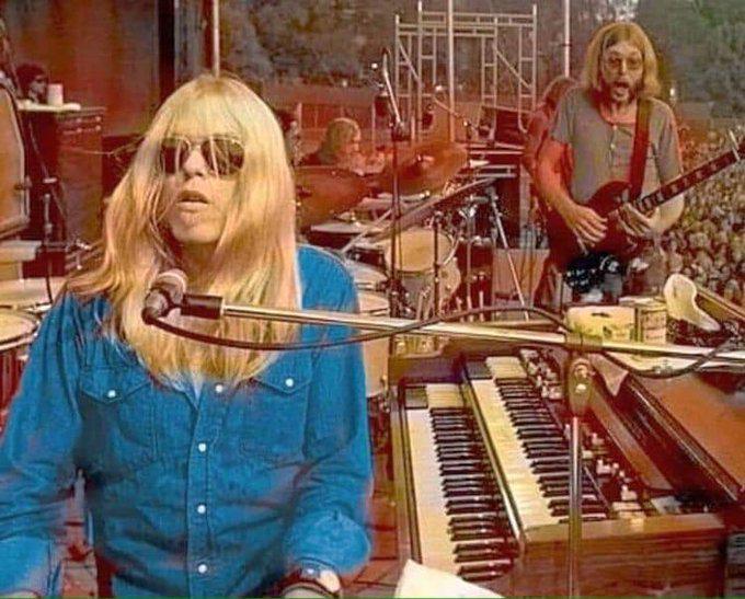 Always with a sea of fans.