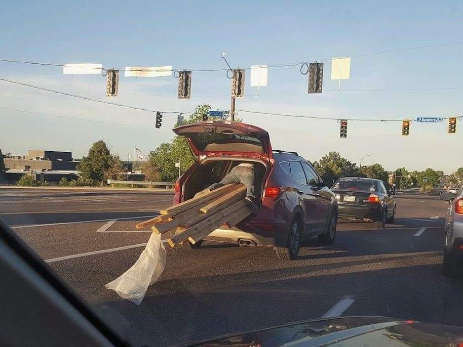 Sometimes you don't need a truck, you need better decisions.