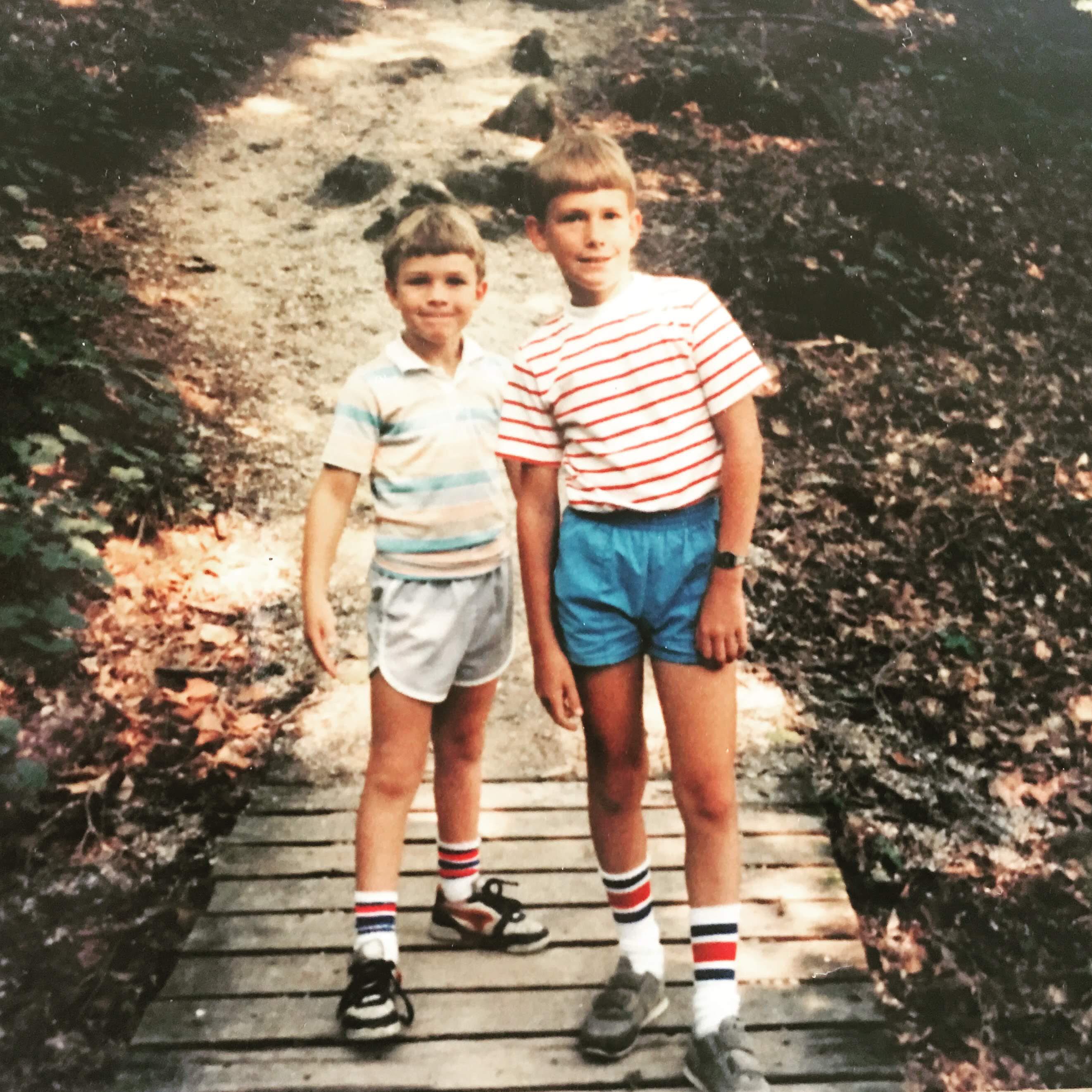 A walk in the woods = adventure time.