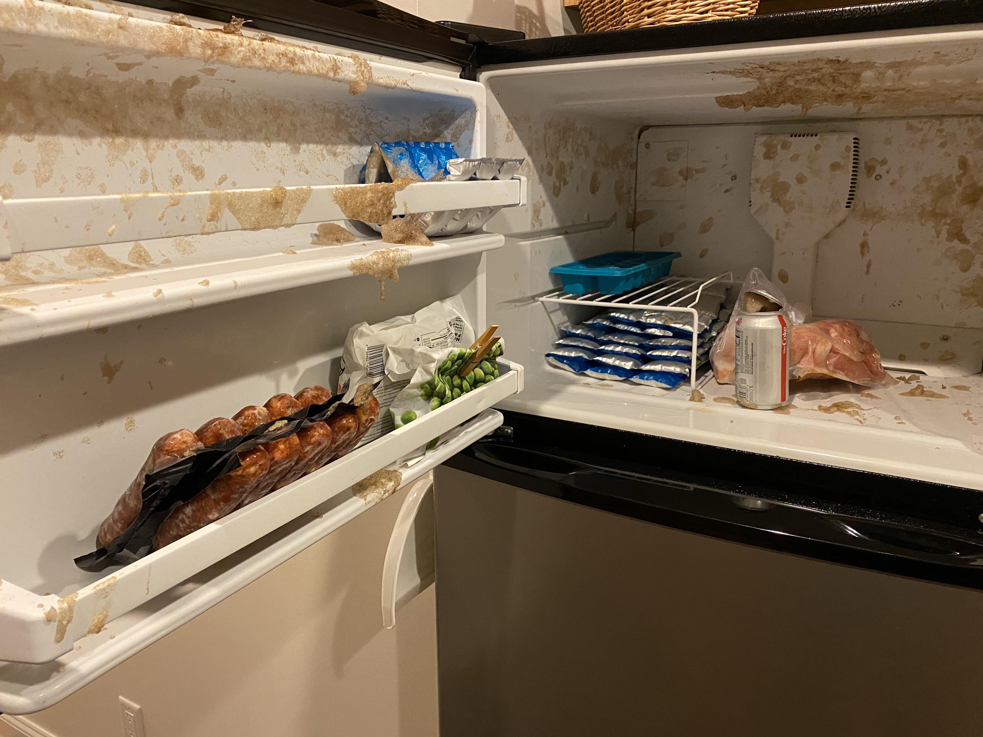 Here's a tip, don't leave soda cans in the freezer overnight.