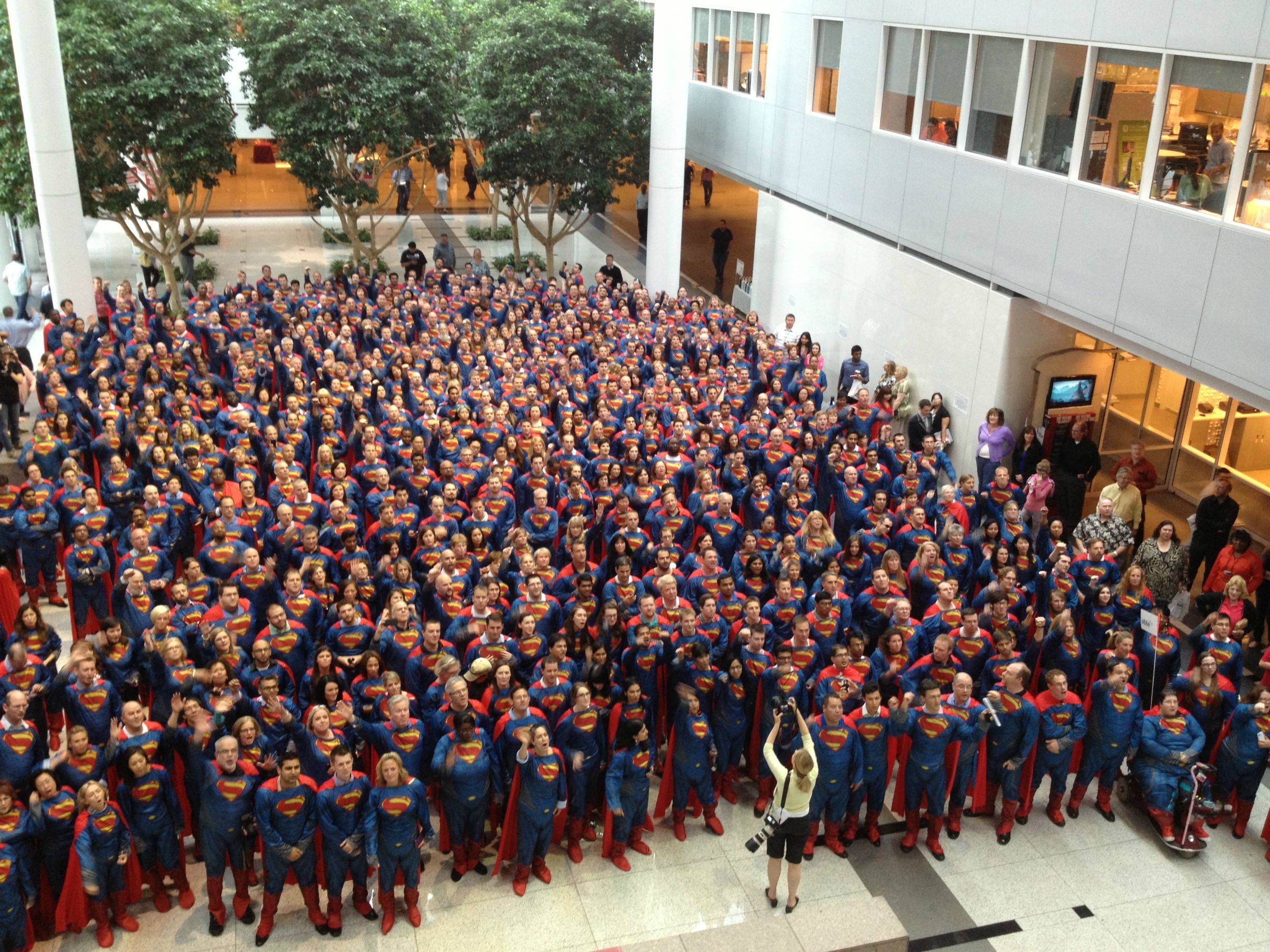 World class superheroes.