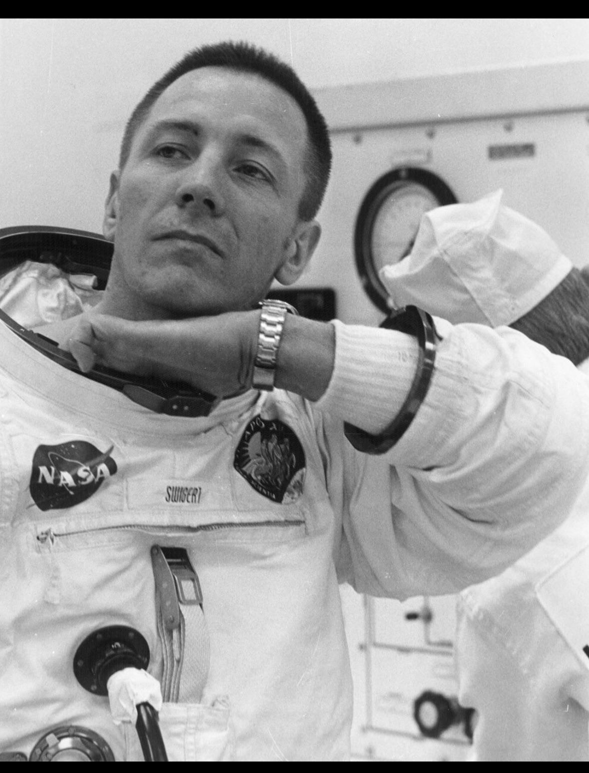 Basically an astronaut's costume change.