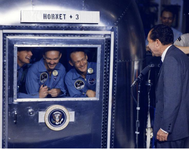 Casually fresh off the moon.