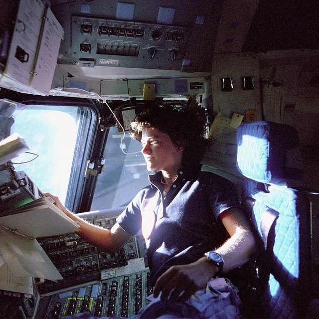Sally Ride had way more than stadium spotlights.
