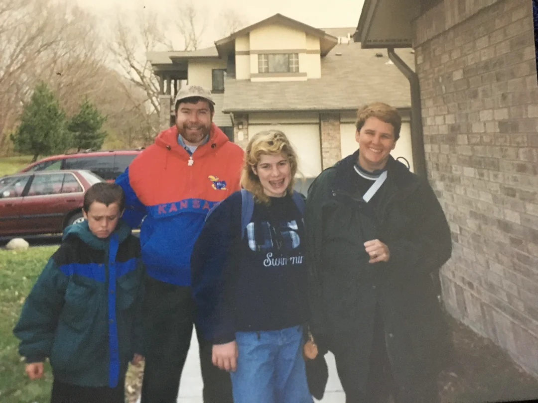 There's always one grumpy child.