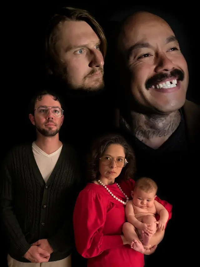 Giving murder-mystery poster.