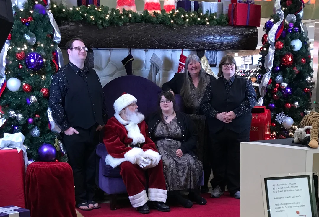 Even Santa seems confused.