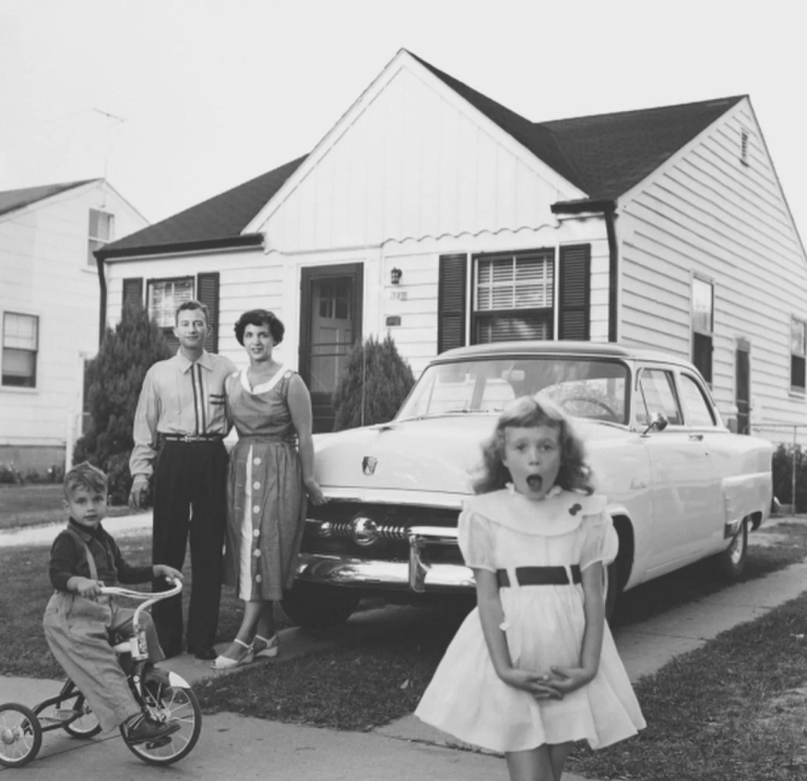 Postwar Perfection: The 1950s Family Snapshot