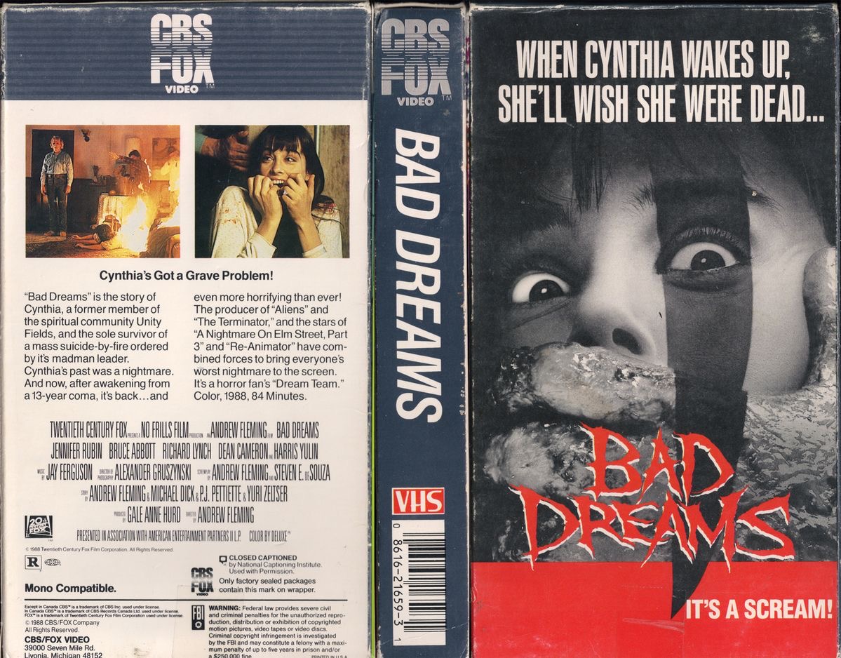 Bad Dreams: Sleep Kills