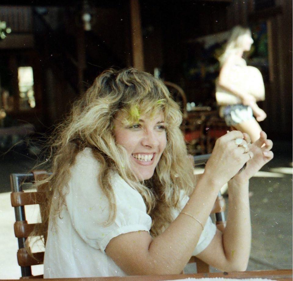 Freedom in the purest form, a smiling Stevie.
