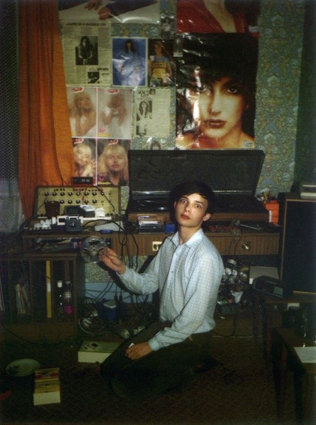 Dark Room. Dark Posters. Possibly a Vampire.