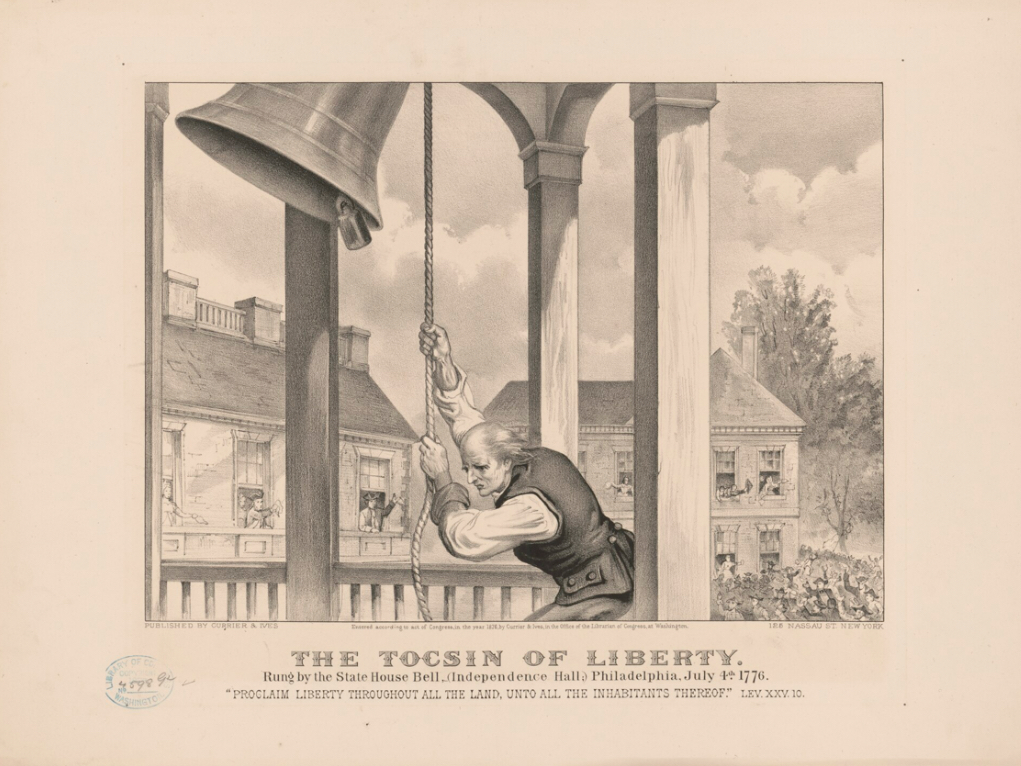 The Liberty Bell Ringing (1776)