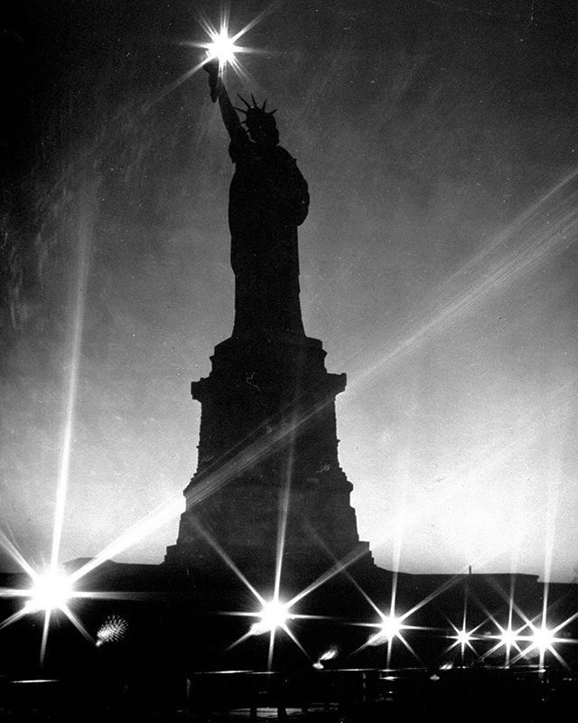 Ringing in the New Millennium with the Statue of Liberty’s Torch Lighting (December 31, 1999)