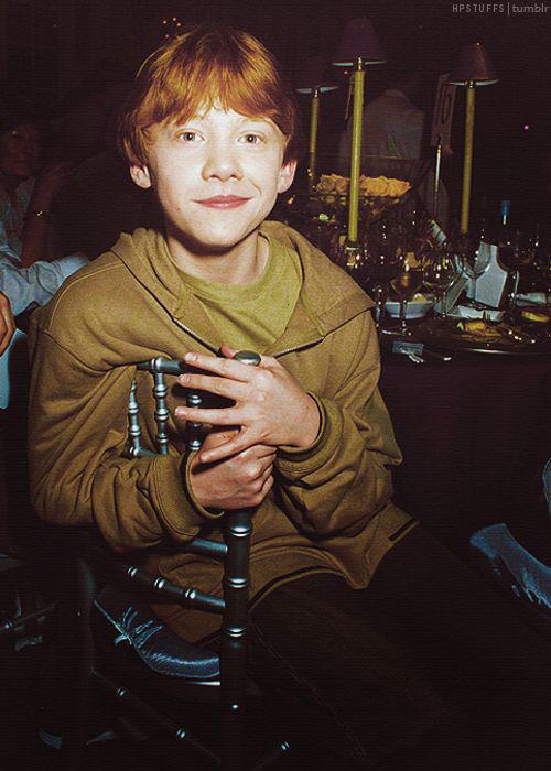 Rupert Grin as Ron Weasley in Harry Potter