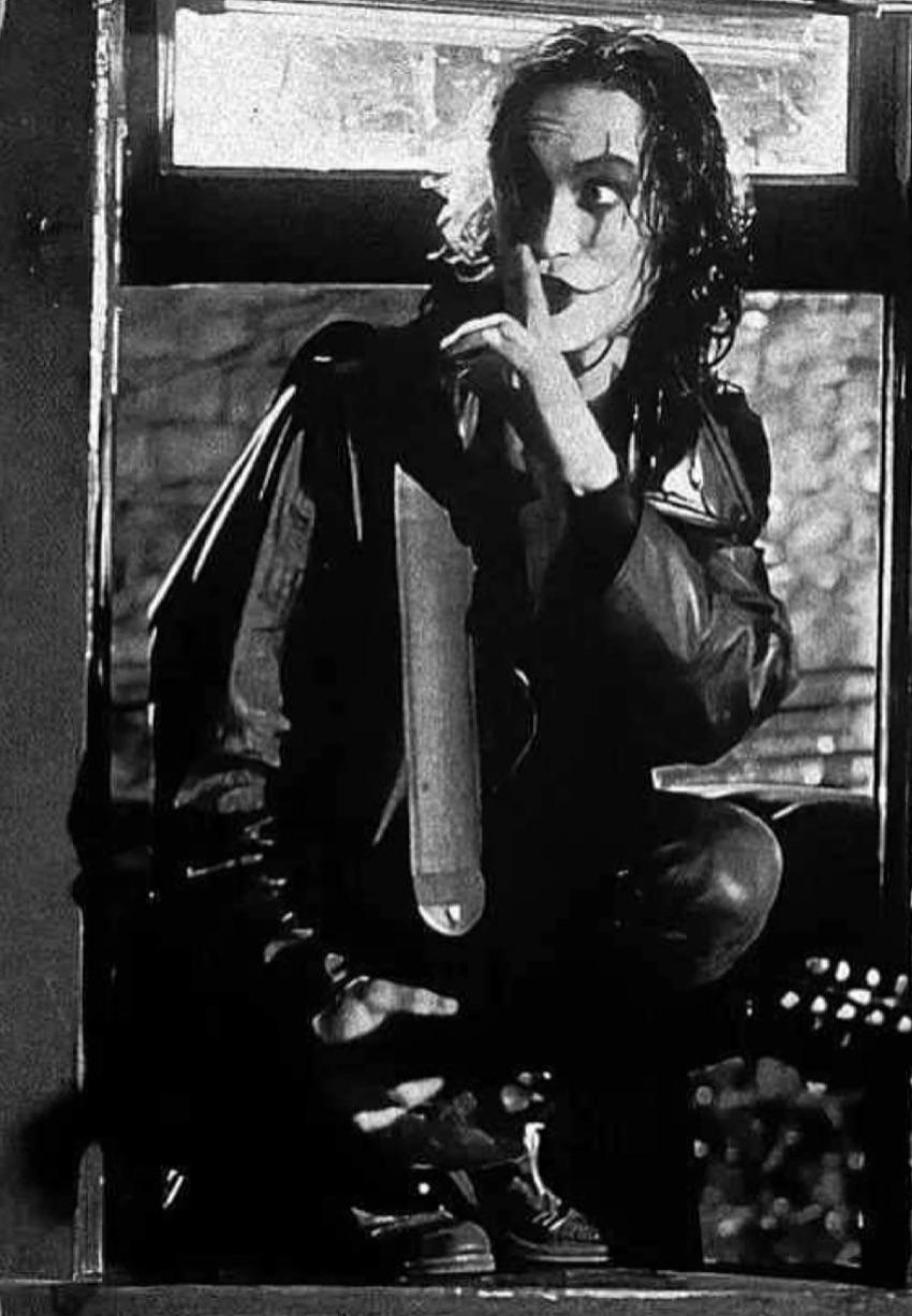 Brandon Lee as Eric Draven in The Crow