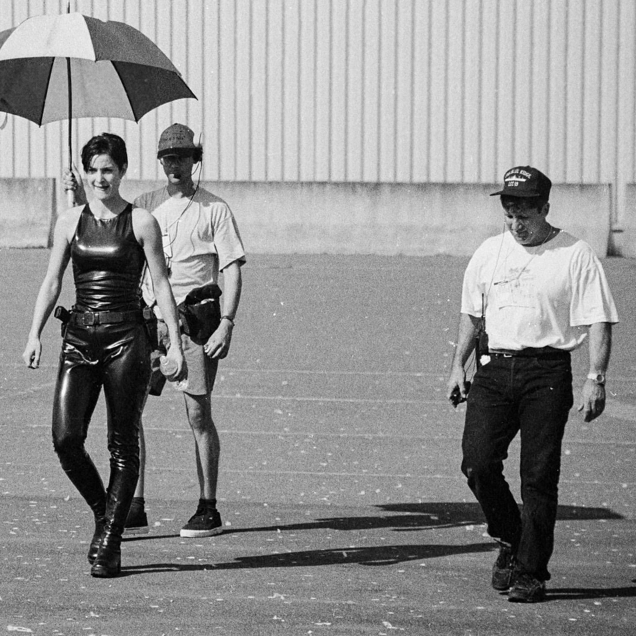 Carrie-Anne Moss as Trinity in The Matrix