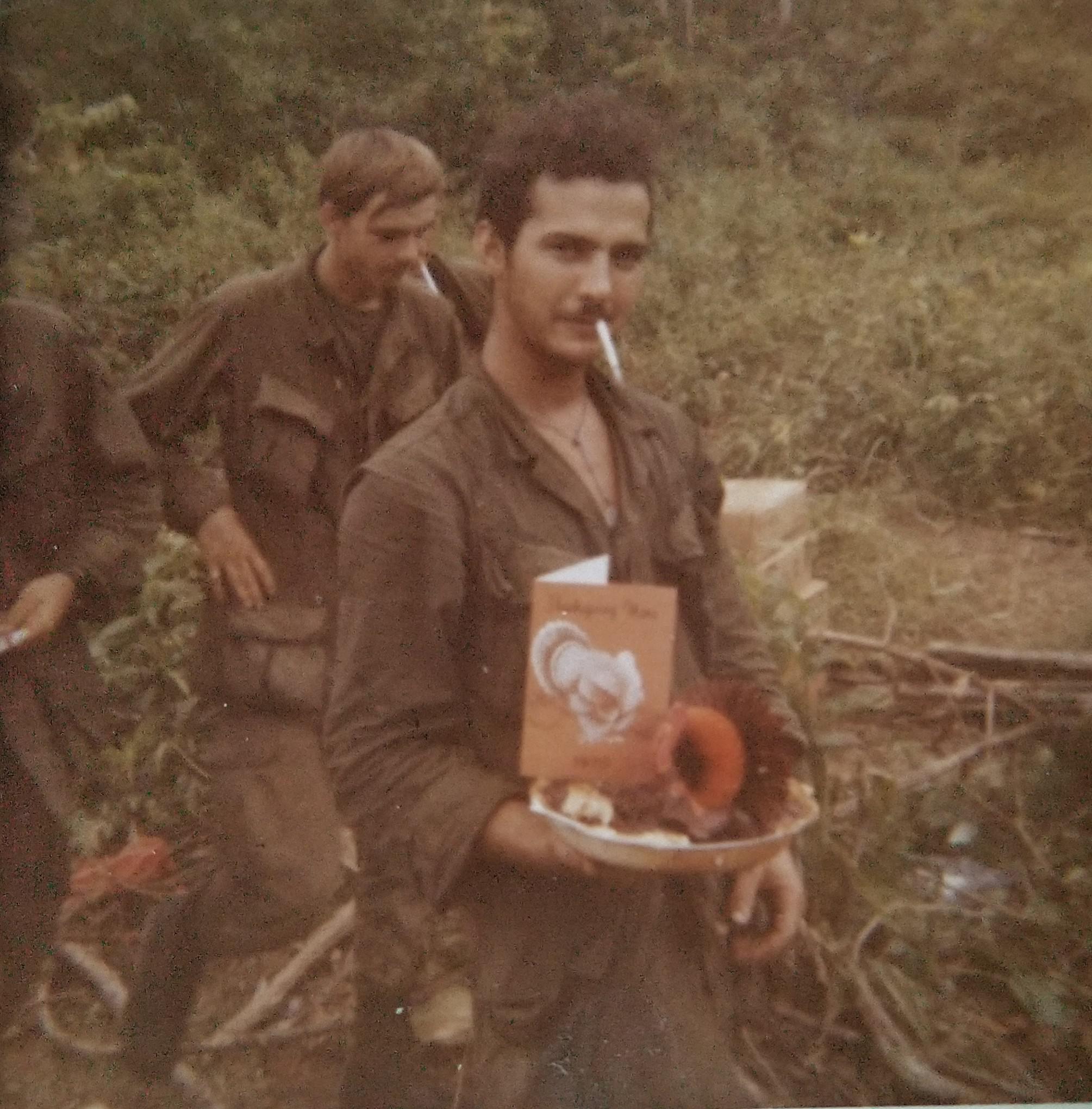 American soldier during the Vietnam War, 1960s.
