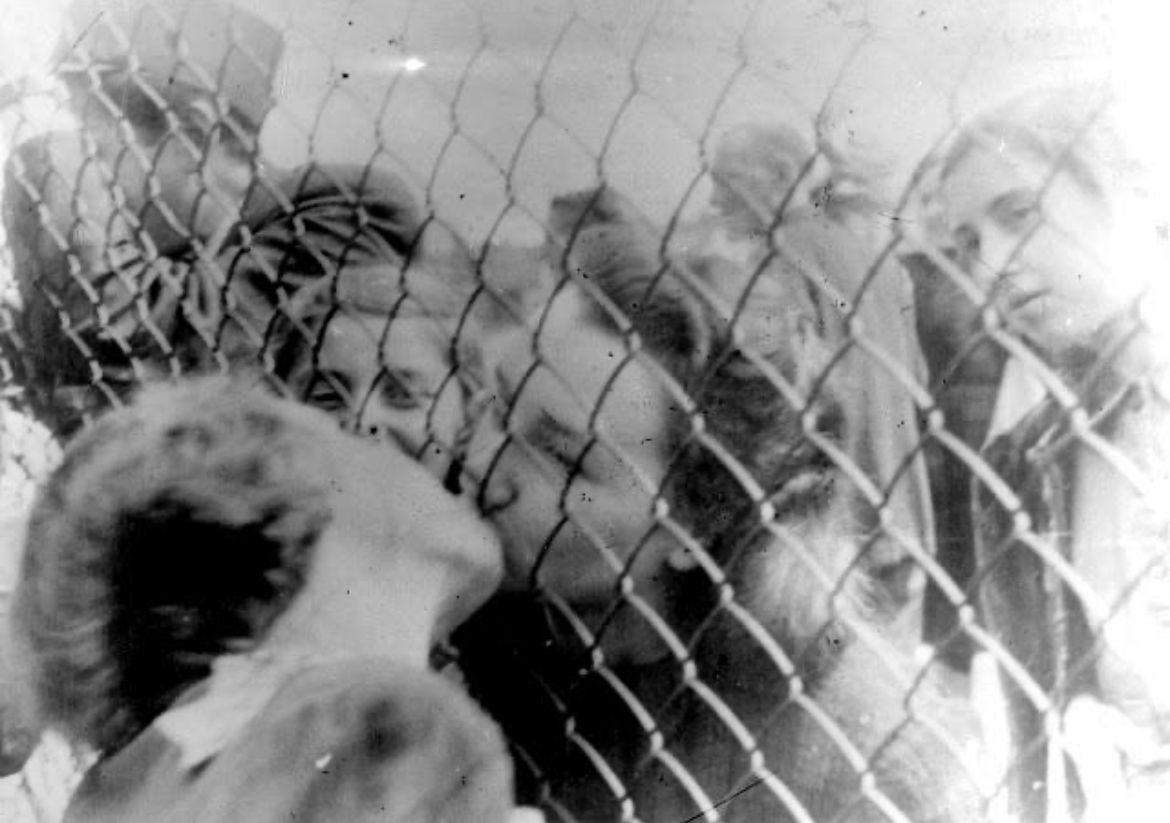 One Last Kiss Through the Fence: Lodz Ghetto, 1940s