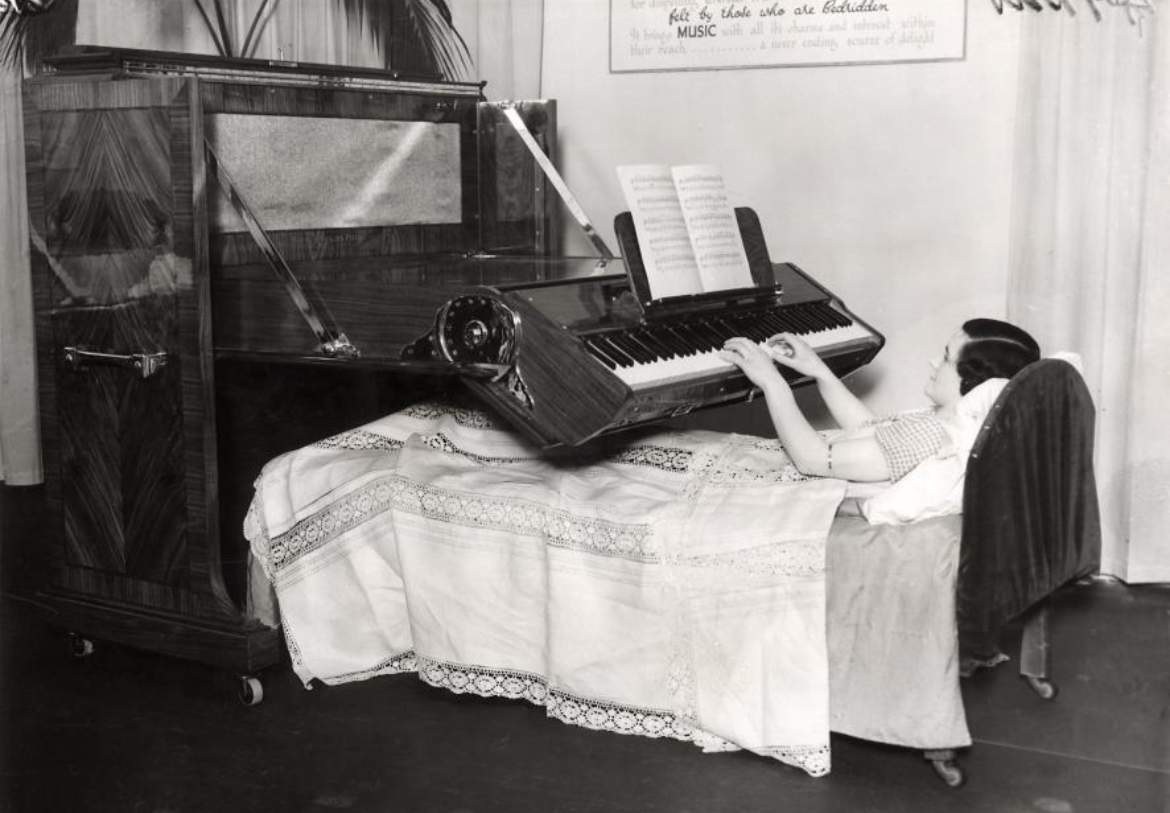 Piano for Bedridden Souls: UK Innovation, 1935