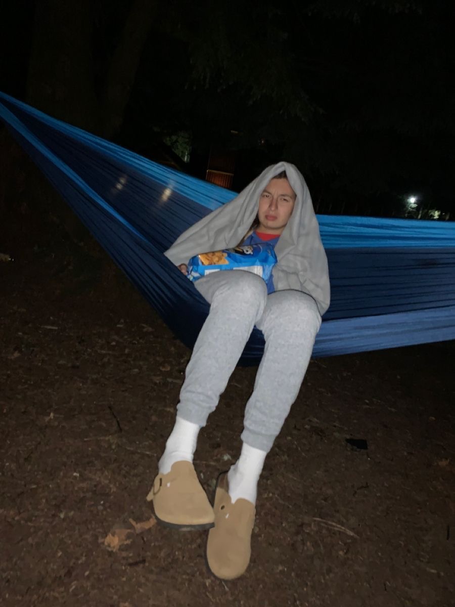 Blanket Hammock + Doritos = Moody Sandwich